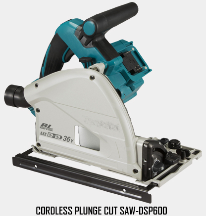 Sea Green Cordless Plunge Cut Saw-Dsp600
