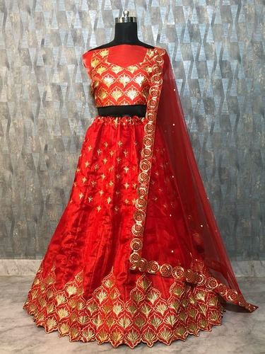 Red Lehenga