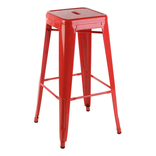 Red Bar Stool