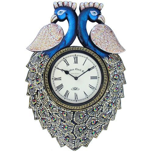 Peacock Wall Clock