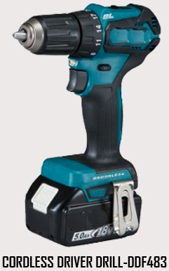 Sea Green Cordless Driver Drill