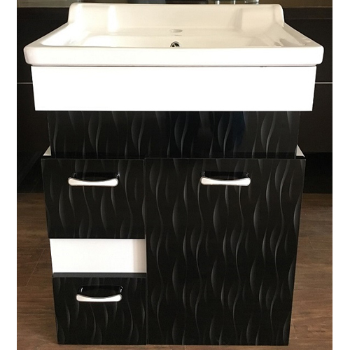 Bathroom Vanities Black Wave