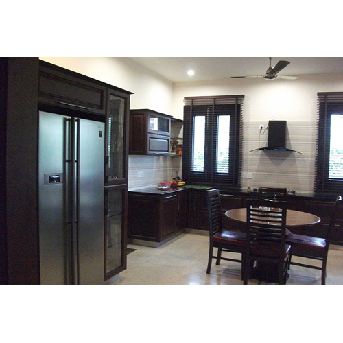 Self Executed Solid Wood Kitchen