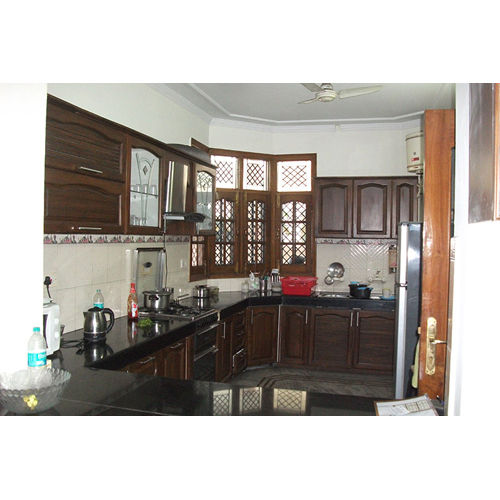 Self Executed Solid Wood Kitchen