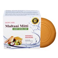 Multani Mitti Soap - Multani Mitti & Coconut Oil Infusion, Acne Control & Blemish Reduction, Medical Grade Purity 94%