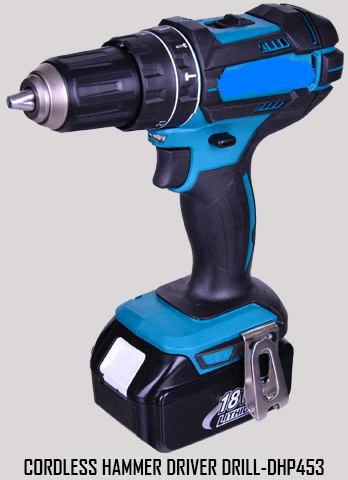 Sea Green Cordless Hammer Drill