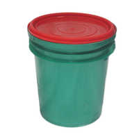 Plastic Grease Container - Polypropylene Material, Sizes: 100 Gm To 5 Kg, Color: Customizable , Rigid Build For Durable Storage Solutions