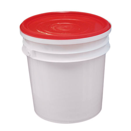 Plastic Grease Bucket Hardness: Rigid