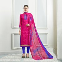 Magenta & Blue Ethnic Salwar Suit