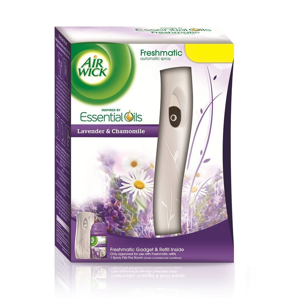 Airwick Fresh Matic Complete Kit - 250 ml (Lavender & Chamomile By DUCUNT INDIA
