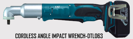 Cordless Angle Impact Wrench - 1.4 kg, Sea Green Finish | Ergonomic Design, High Torque Performance