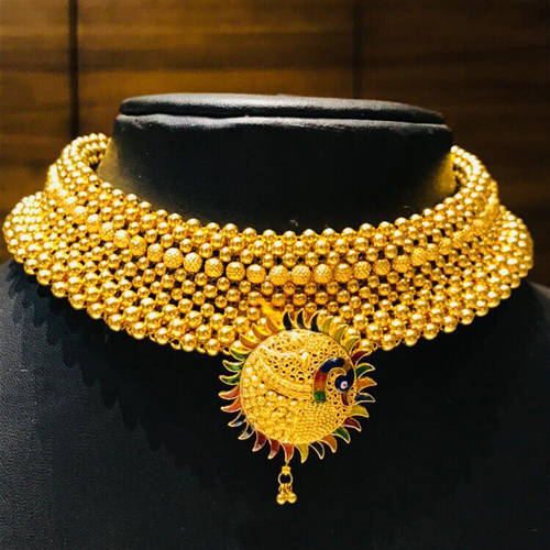 Gold Thushi Necklaces at Best Price in 
