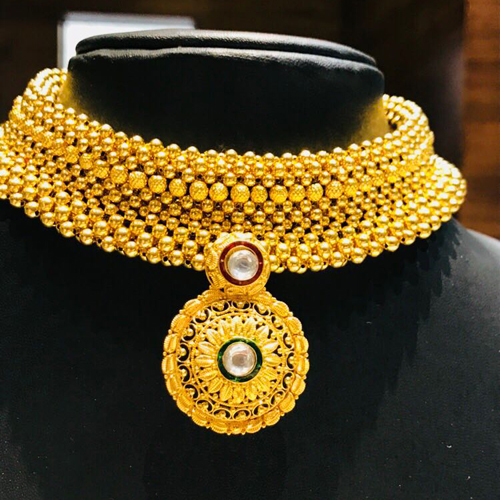 Quadra Thushi Necklace By KASHVI CREATIONS