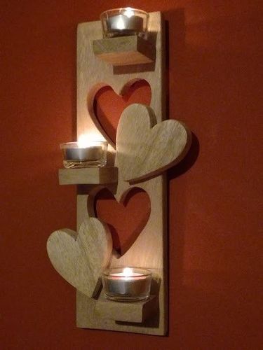 Wooden Candle Stand
