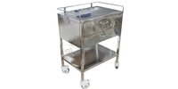 Medicine Trolley With 2 Drawer Sis 2011