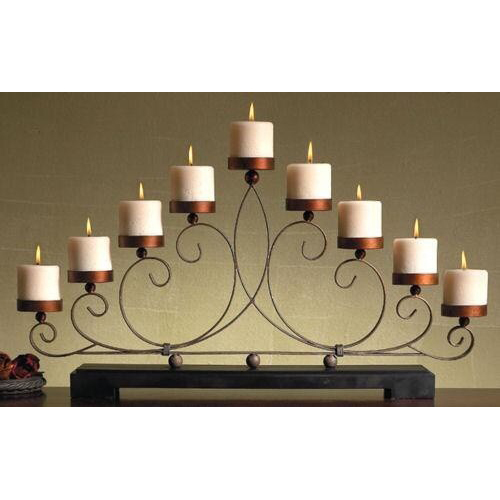 Decorative Iron T Light Stand