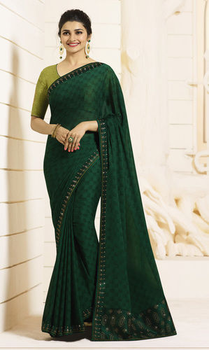 DESIGNER PLAIN SAREE