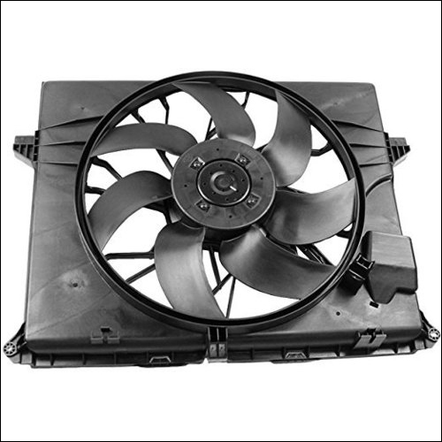 Mercedes Ml 350 W164 Ml164 Radiator Fan Oem - Color: Black