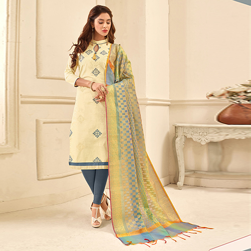 Cream Heavy Designer Suit