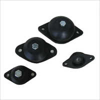 Anti Vibration Rubber Mounts - Rubber Material, Black Color | -30+200 Degree C Working Temperature, Excellent Shock Absorption For Engine Mounting
