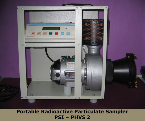 Portable Radioactive Particulate Sampler By POLLTECH INSTRUMENTS PRIVATE LIMITED