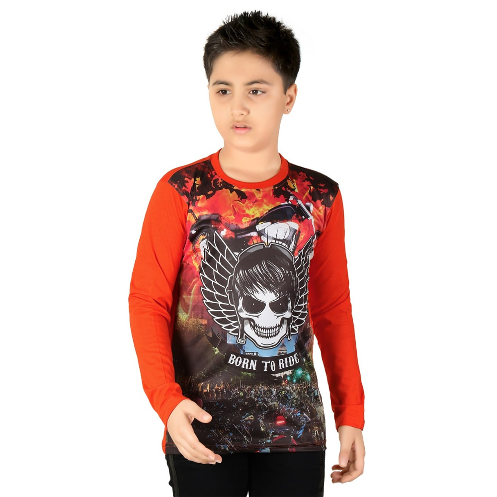 Kids Full Sleeve T Shirt