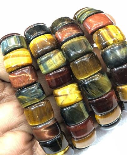 Multy Types Of Tigereye Bracelets Grade: Good Quality