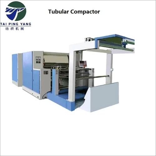 Tubular compactor for circular knitting fabric textile fining machine