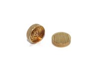 Slotted Core Box Air Vent - Brass, 2 Mm Thickness, Polished Finish | Cnc Machined Â±0.01 Mm Tolerance