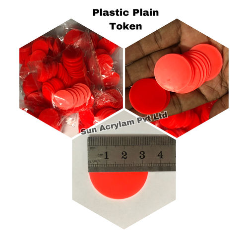 Plastic Token Plain