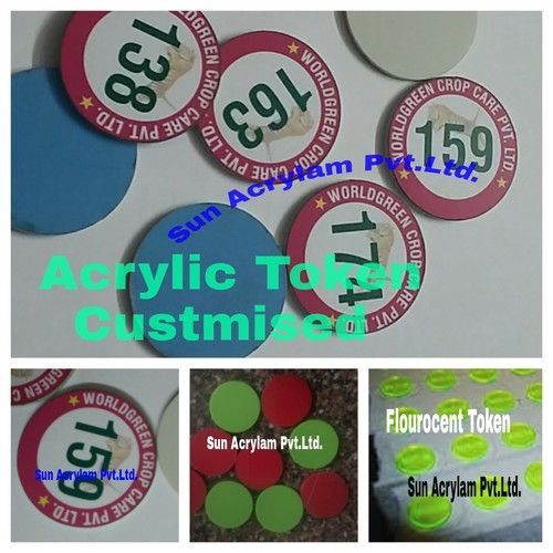 Acrylic Sticker Coin