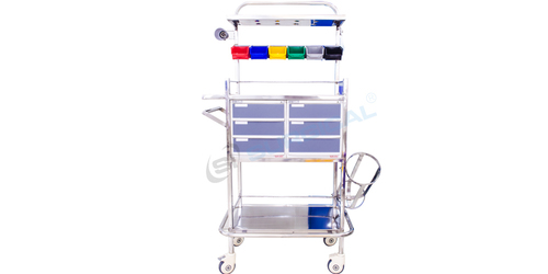 Crash Cart Trolley Sis 2057a