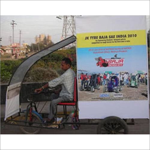 Advertising Rickshaw