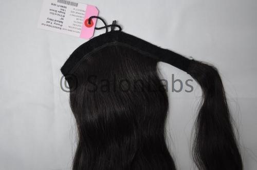 Straight Wrap Around Ponytail