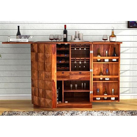 Ludlow Trunk Bar Cabinet, Bar Furniture