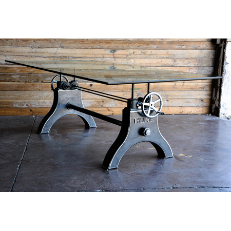 Crank Adjustable Table