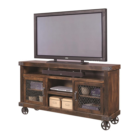 Antique Industrial Tv Cabinet