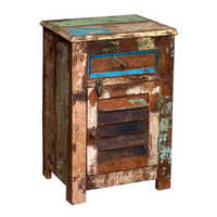 Reclaimed Bedside Cabinet