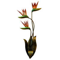 Iron Wall Decor - Multicolour Metal Art, Handmade & Welded, Eco-friendly, Durable, Rust Proof, Recyclable, Easy To Clean & Install, Perfect Gift