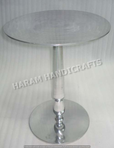 Round Aluminum Coffee Table