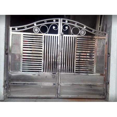 Stainless Steel Main Gate