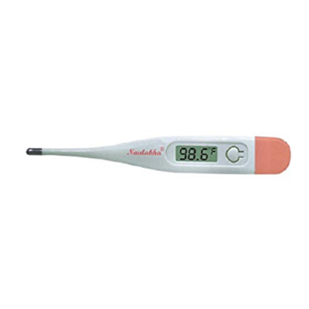 White And Orange Digital Thermometer