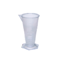 Transparent Conical Medicine Cup