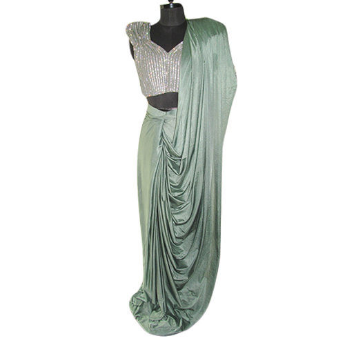 Grey Ladies Sarees