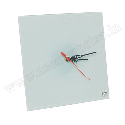 BL-26 Glass Frame - Glass Material, 200x200x5mm Size, Transparent Color | Square Shape, Ideal for Framing Photos and Artwork