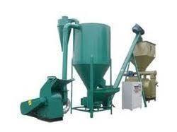 semi automatic cattlefeed making plant