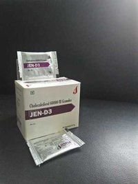 Cholecalciferol - 60000 Iu Powder Sachets 1gm | Supports Bone Recovery, Prevents Vitamin D Deficiency, Ideal For Rickets And Osteoporosis