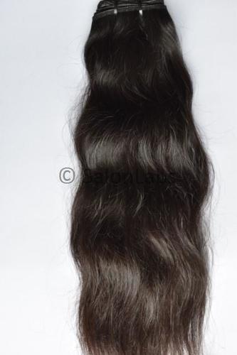 Fully 10 Pcs Real Human Hair Extensions For Women  Girls 100 Grams 16  Inch Black  Amazonin Beauty