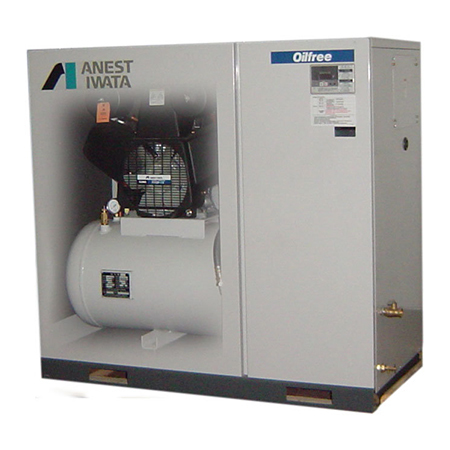 Dental Oil Free Scroll Air Compressor 7 5kw