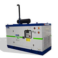 White 30 Kva Kirloskar Liquid Cooled Generator